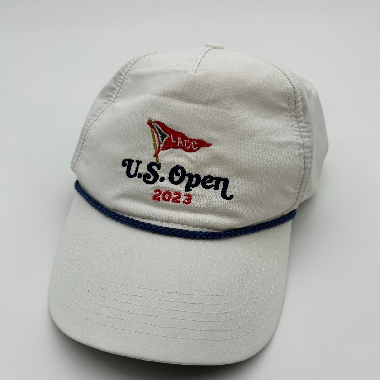 US Open 2023 Lacc Ahead Classic Fit Hat White Adjustable Golf Snapback Cap